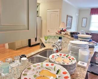 Sets of dishware, soup bowls, etc