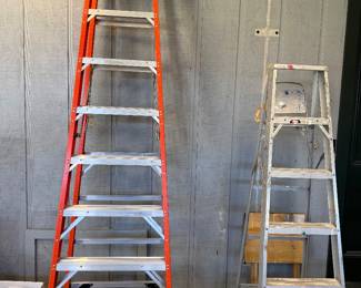 10' fiberglass, 6' aluminum