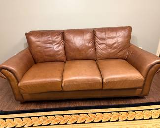leather sofa