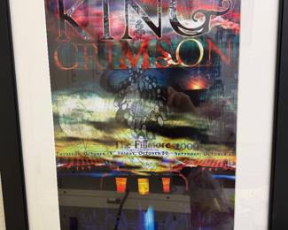 King Crimson concert posters