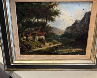 antique oil on canvas