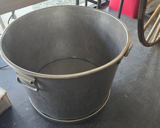 Huge stainless steel tub