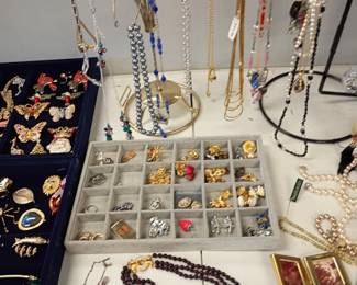 Massive costume Jewelry collection, Nolan Miller, Camrose & Kross, Joan River and more
