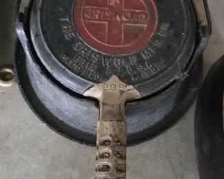 Griswold cast iron waffle maker