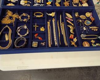 Massive costume Jewelry collection, Nolan Miller, Camrose & Kross, Joan River and more