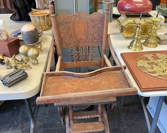 Antique Highchair