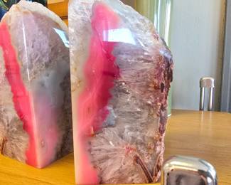 agate bookends