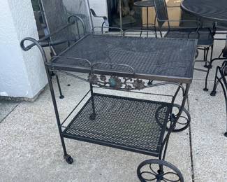 wrought iron patio furniture