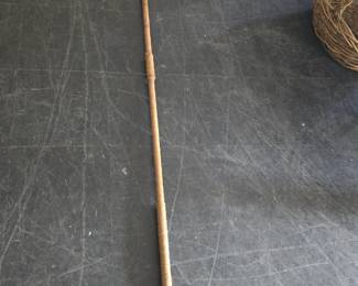 hand made metal spear