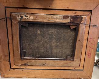 antique oil on canvas