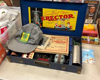 vintage Erector set