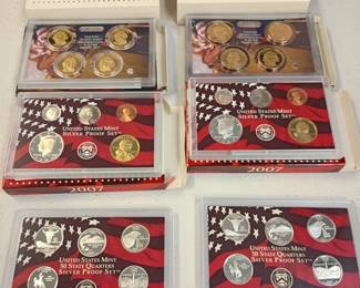 Silver proof sets