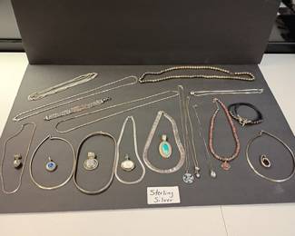 Sterling silver bracelets and more