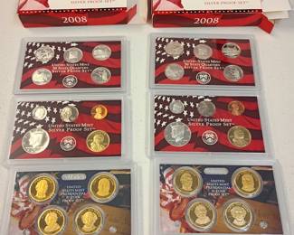 Silver proof sets