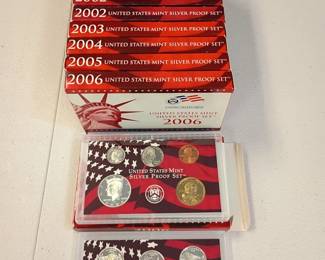 Silver proof sets