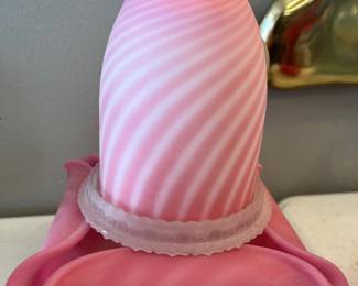 Fenton Rosalene 3 piece fairy lamp