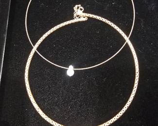 14k gold necklaces and pendants