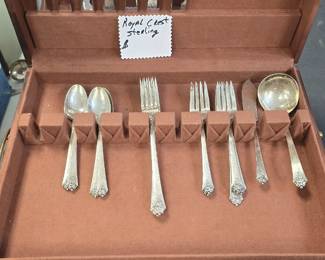 sterling silver flatware sets