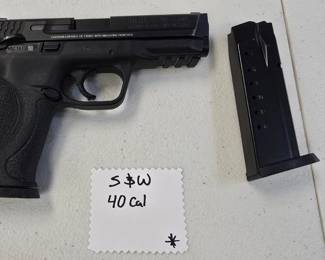 Smith and wesson 40 cal