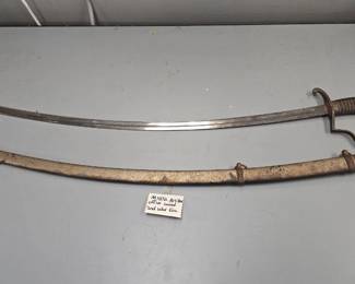 1872 Artillery officers sword