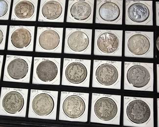 morgan silver dollars