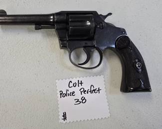 Colt revolver 38
