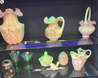 Fenton Uranium glass,