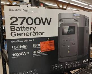 EcoFlow Delta 2 120 V Solar and Battery Portable Solar Power Station