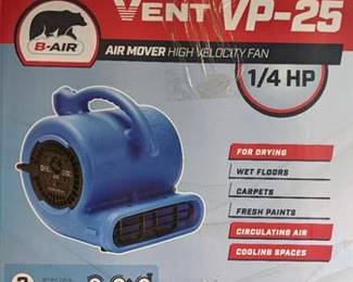 B-Air 13.3 in. H 3 speed Blower Fan