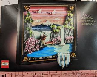 LEGO Art Japanese Cherry Blossom Landscape Building Set