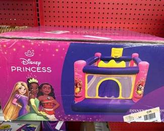 Funormous Disney Princess Bounce House with Built in Air Pump