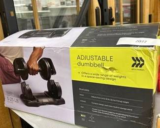 Adjustable Dumbbell 25lbs - All In Motion