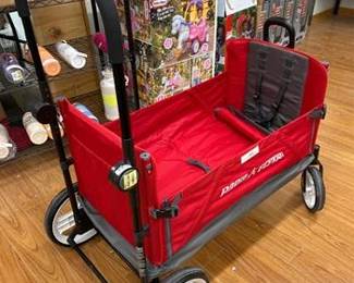 Radio Flyer Convertible Stroller Wagon with Canopy