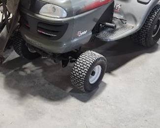 Craftsman mower mower deck removed needs some work done on it