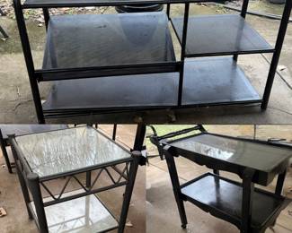 Outdoor furniture & coffee/bar cart