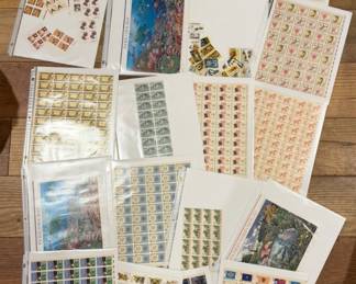 Vintage and newer stamps