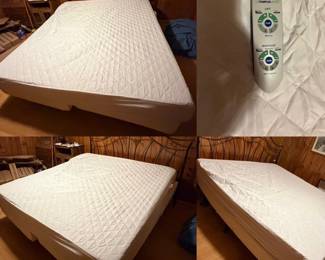 Tempurpedic King size mattress with massage & lifting feature
