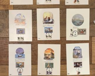 Federal duck stamps 1st day postcards