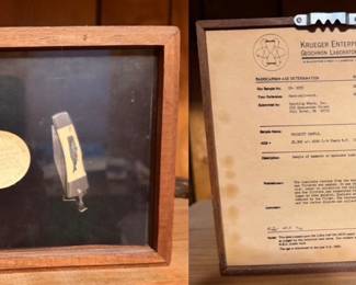 Vintage limited edition mammoth knife