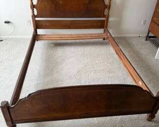 Simmons Huntley Full Bed Frame Wood Headboard Footboard Classic Style