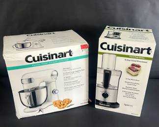 Cuisinart Stand Mixer  8Cup Food Processor Boxed