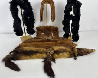 Collection of Fur Stoles and Pelts