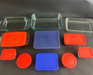 Pyrex Glass Storage and Bakeware
