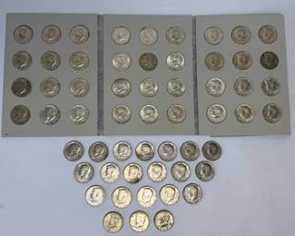 Kennedy Half Dollar Collection 1960s1970s Mixed Dates Lot