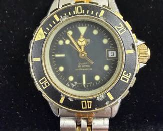  03 Tag Heuer Style 200m Quartz Diver TwoTone Watch