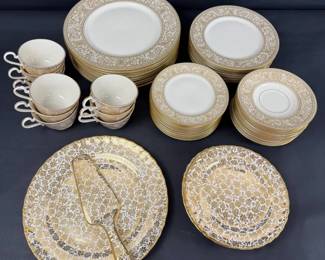 Franciscan Renaissance Gold China Set