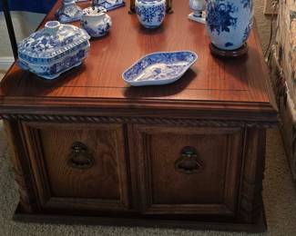 Blue and White Decor