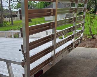 Back View of Trailer