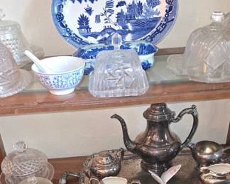 Butter Dishes - Silver Tea Set