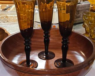 3 Turtle Shell Glasses